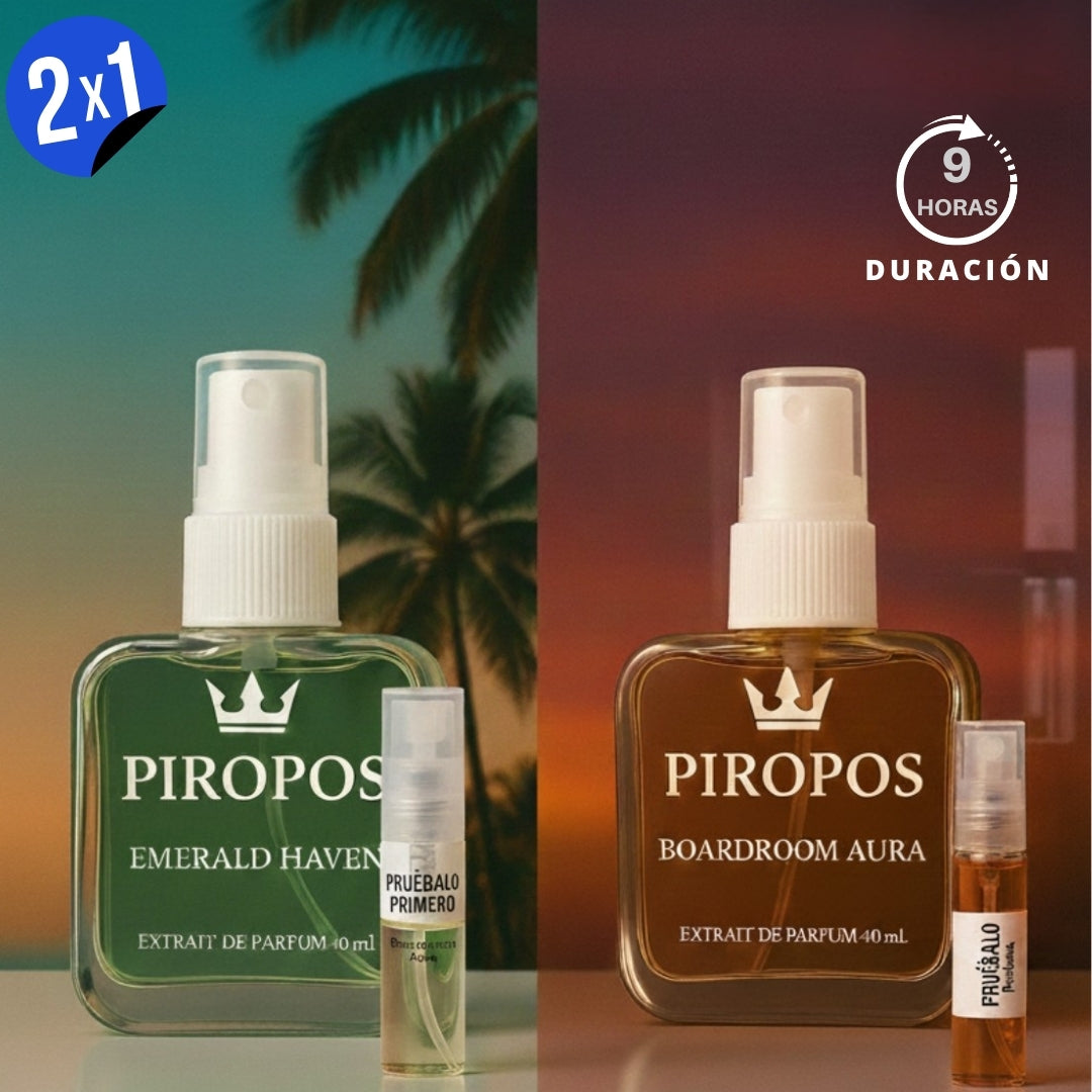 Combo Piropos Noche Y Día 40ml