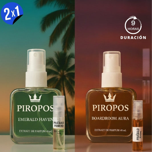 Combo Piropos Noche Y Día 40ml