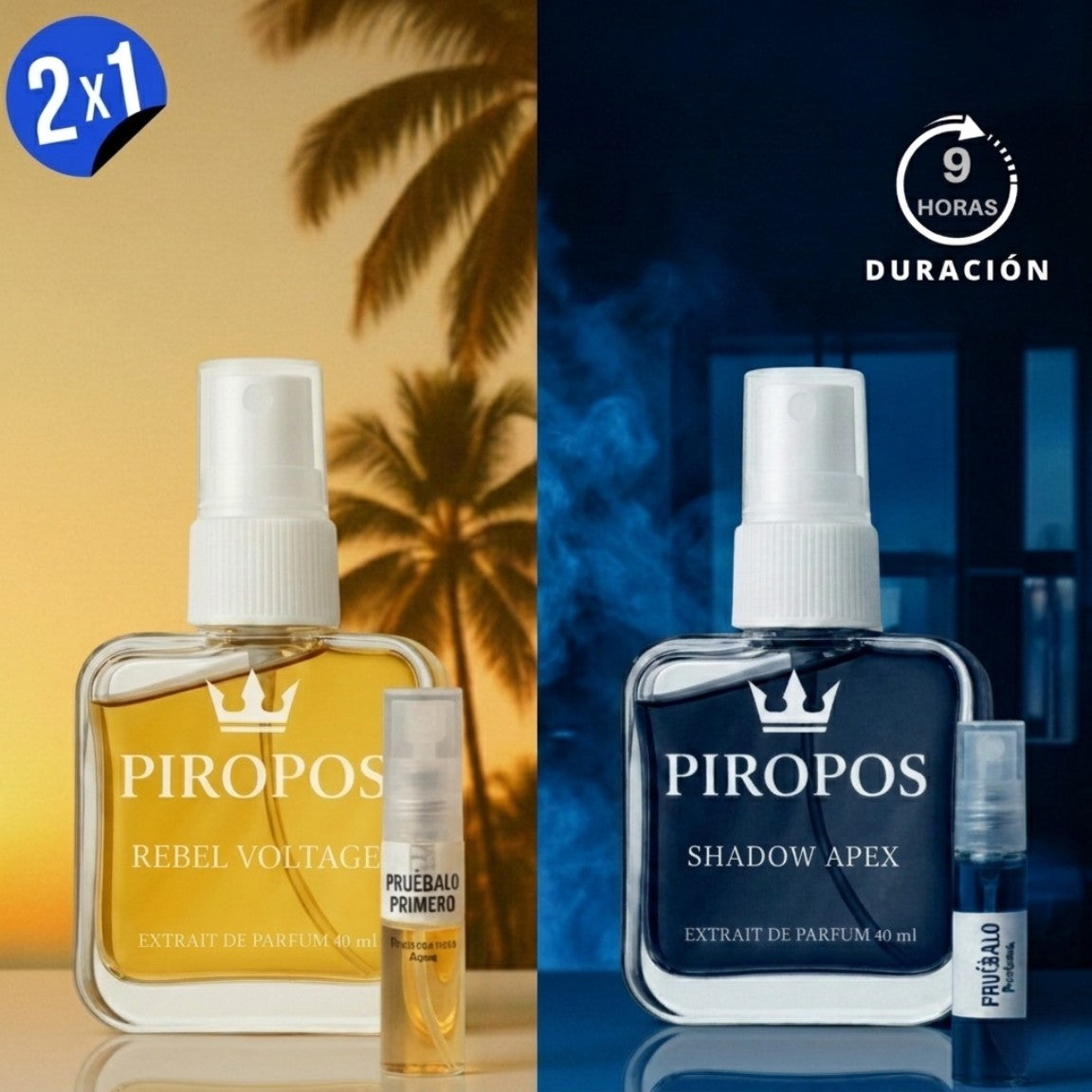 Combo 2 Piropos - Noche Y Día 40ml