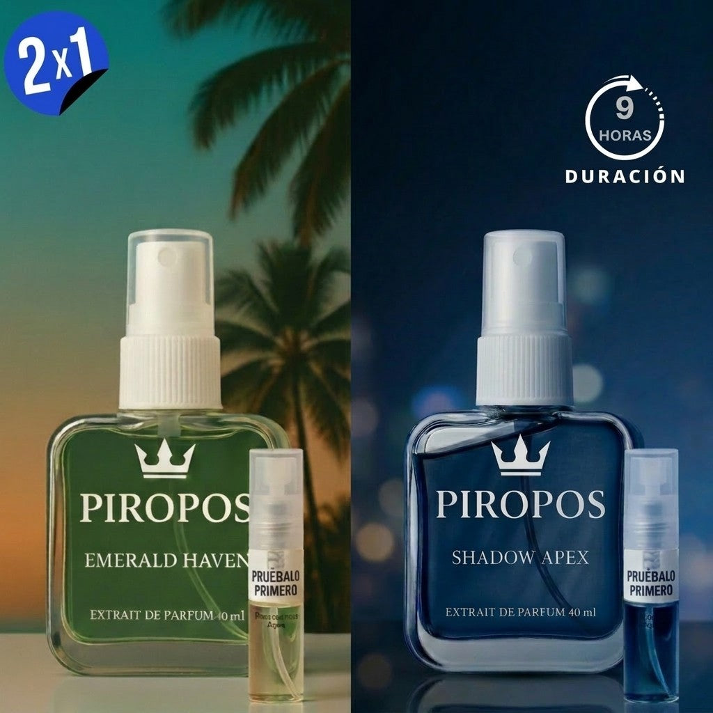 Combo Piropos Noche Y Día 40ml
