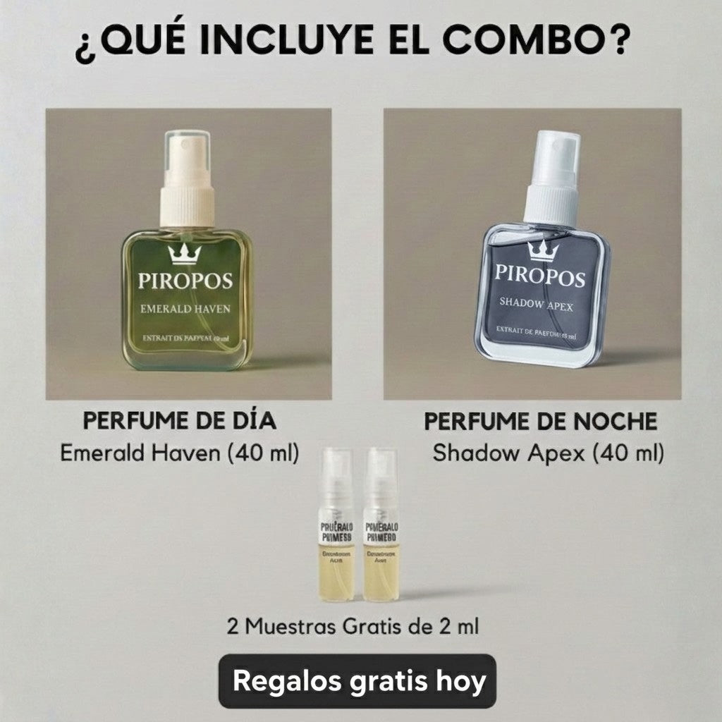 Combo Piropos Noche Y Día 40ml