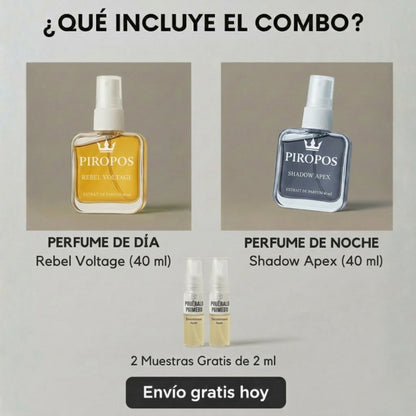 Combo 2 Piropos - Noche Y Día 40ml